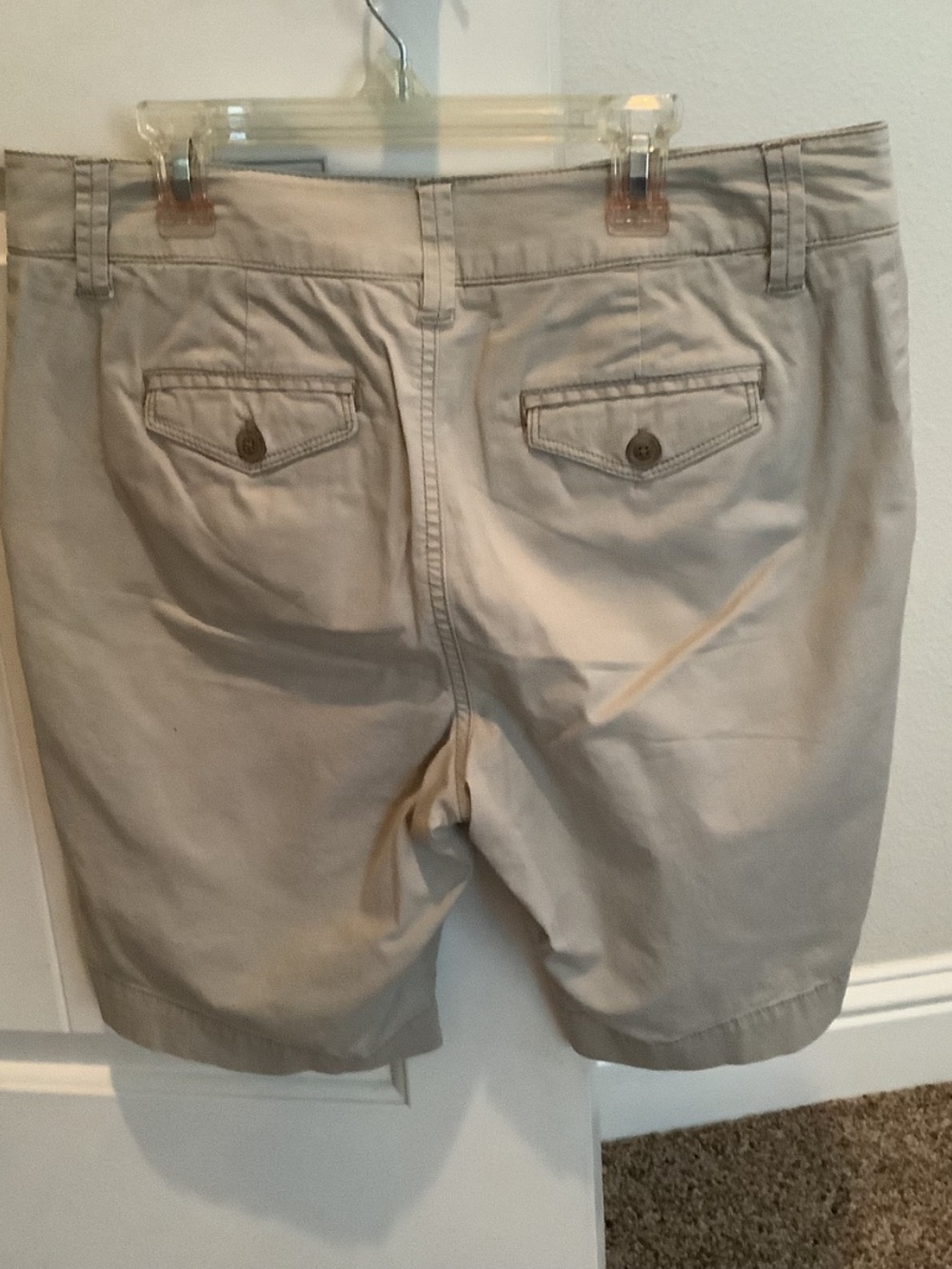 Sonoma Tan Shorts Size 8 - Picture 2 of 2
